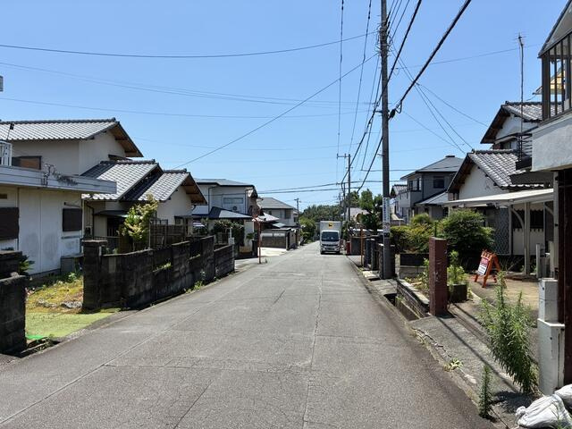 沼津市東原の売地|前面道路　幅員約５．７ｍ