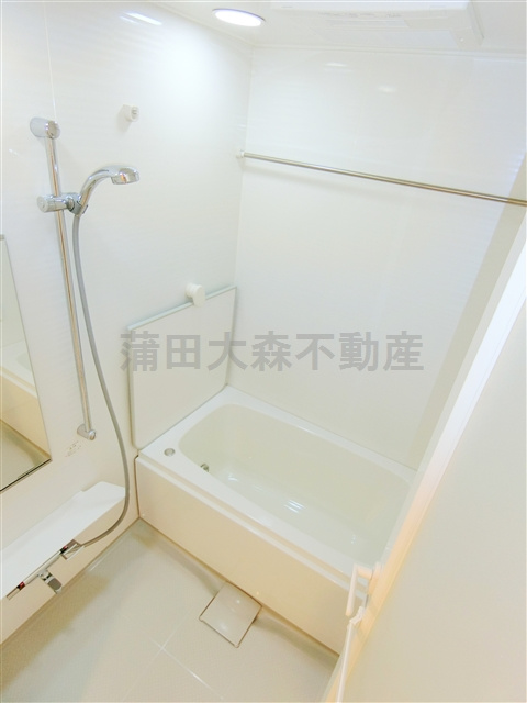 AXAS南蒲田AsylCourtの浴室|追焚+浴室乾燥機付きのバスルーム　