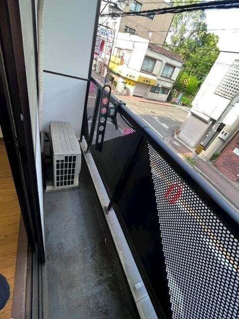 ファミール河野のバルコニー