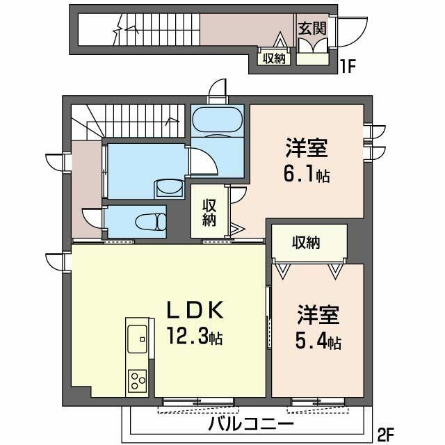 Ｍａｉｓｏｎ　Ｒｅｖｅ　メゾンレーヴの間取り