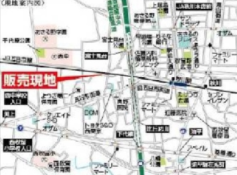 LiveleGarden.Ｓ　あきる野上代継　新築　全6棟　5号棟の地図