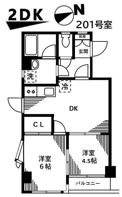 アゼリア動坂の間取り