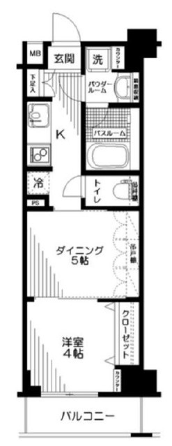日神デュオステージ浅草三筋の間取り