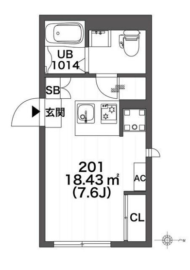 【間取り】 | リバース高円寺