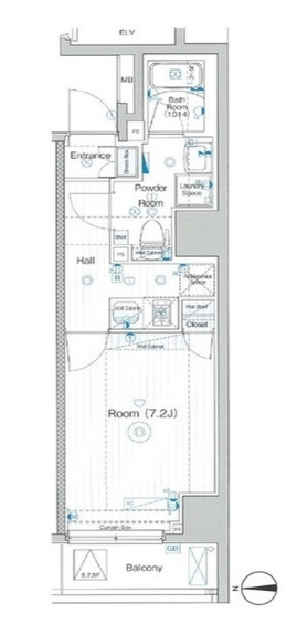 ブライズ亀戸DUEの間取り