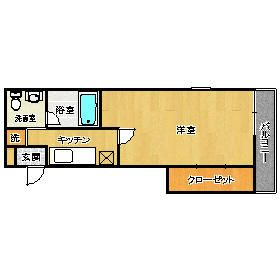 フローラ文京の間取り