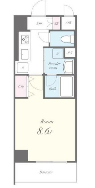 クレール南町の間取り