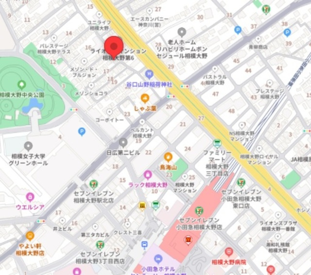 Ｍａｉｓｏｎ　ＳＨＵの地図