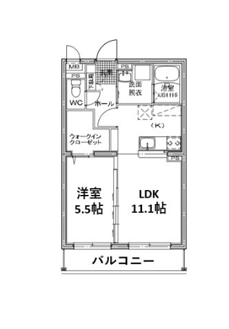 フラワーコンコルディアの間取り