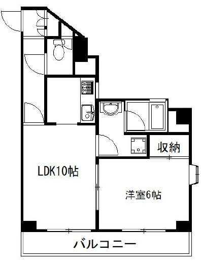 ライオンズマンション池袋要町第二の間取り|間取りです。