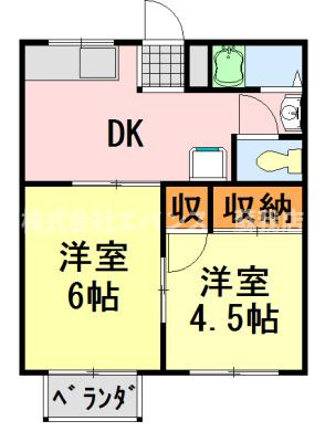 【間取り】 | 千葉サンハイツ