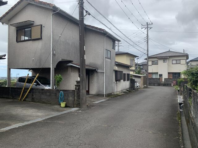 沼津市石川の売地|前面道路