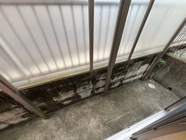 ハイツ恵のバルコニー