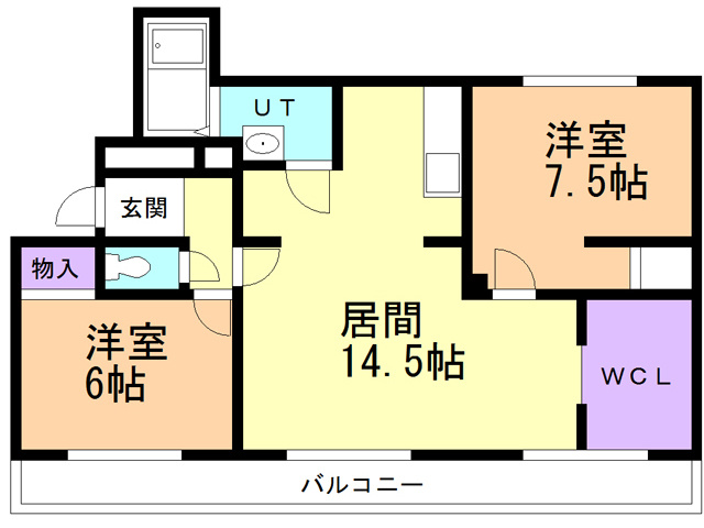 フォレストコートの間取り