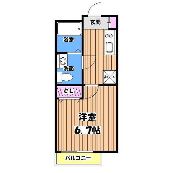 【間取り】 | シャインコート | 反転タイプ