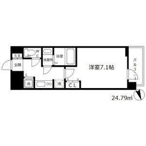 ラヴ神戸三宮の間取り