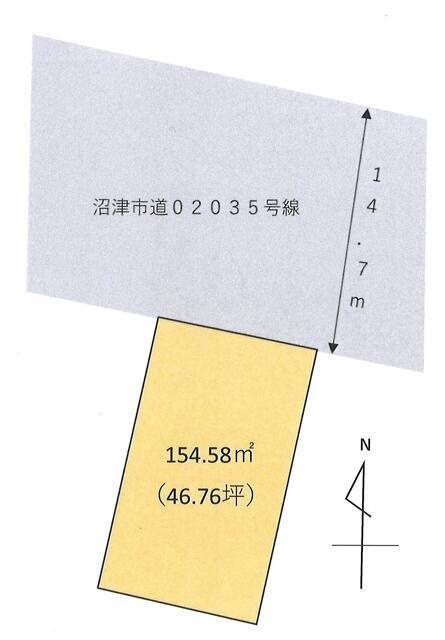 沼津市双葉町の売地