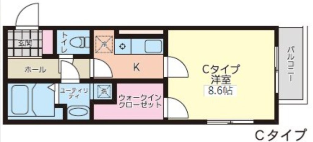 ボナール八王子の間取り