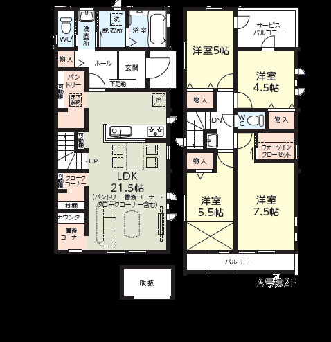 《仲介手数料半額》朝霞市本町1丁目 限定1棟の間取り