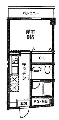 アンシルクコーポの間取り