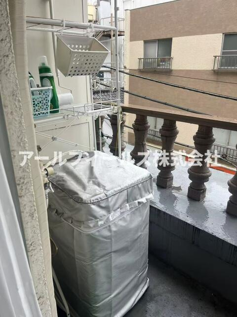 第二ビューハイツのバルコニー