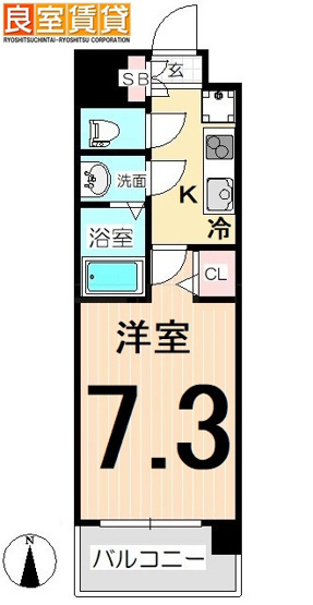 【間取り】 | S-FORT大須観音　