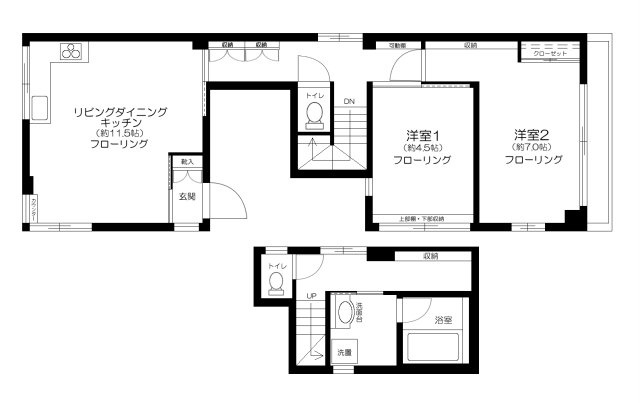 レジデンス新小金井の間取り