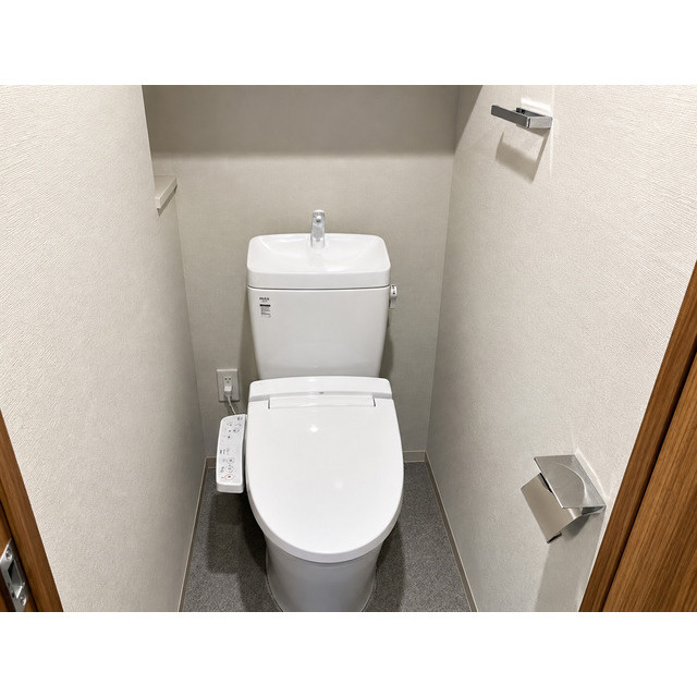 ルネサンスコート上北沢frontのトイレ|落ち着いたトイレです