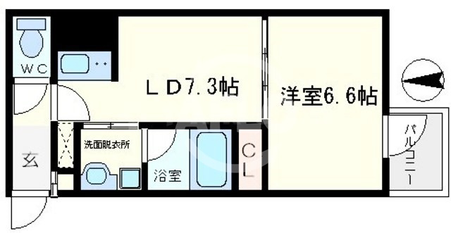 サムティ難波グレイスの間取り|サムティ難波グレイス　間取り