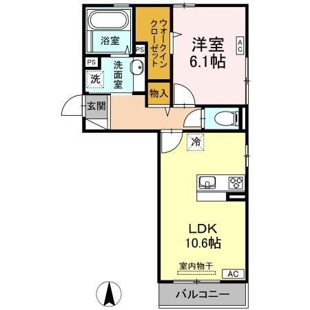 ローズ　ド　ノエルの間取り