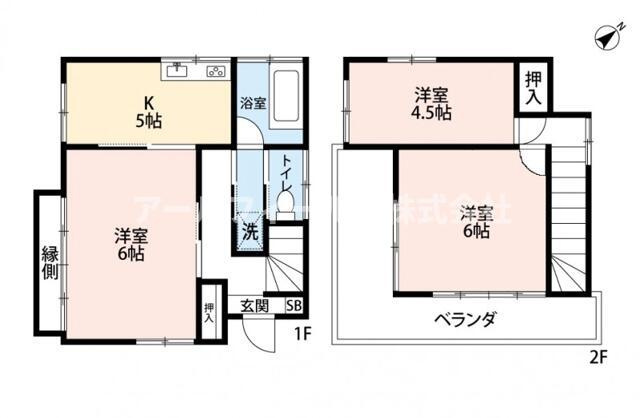 北松戸戸建の間取り