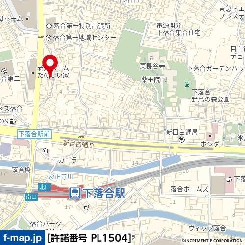 シエスタアプリコの地図
