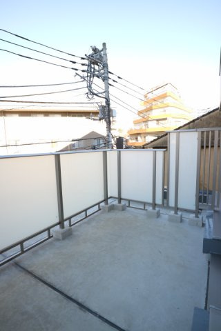 プラウドフラット中落合のバルコニー|301号室ルーフバルコニー付き♪
