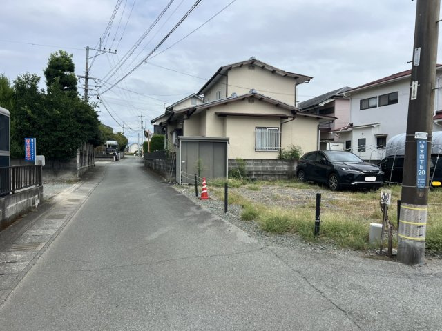 北区楡木四丁目土地の外観