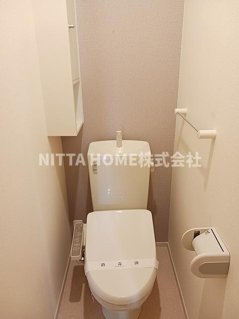豊岡市宮島のアパートのトイレ|もちろん、ウォシュレット付き◎