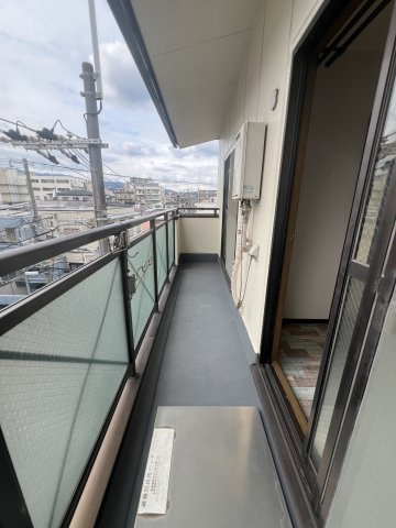 マンションOMOYAのバルコニー