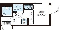 ＱＵＱＵＲＩ北新宿　の間取り|間取りです。