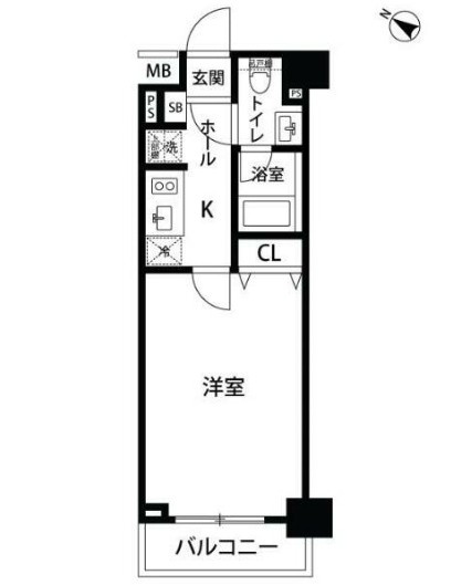 レヴィーガ板橋徳丸の間取り