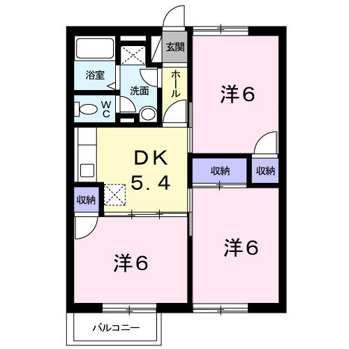 グレースMITAの間取り