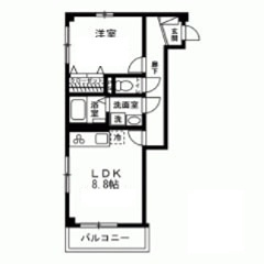 M's Building の間取り|間取りです。