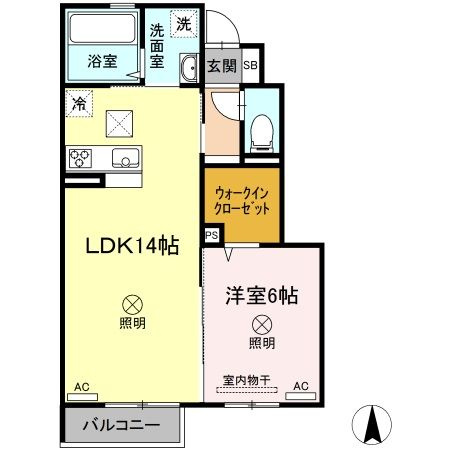 グラシアの間取り