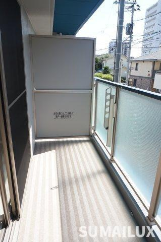 熊本市中央区九品寺３丁目の賃貸マンションのバルコニー