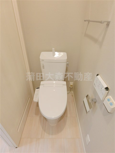 TKメゾンカマタのトイレ|温水洗浄便座付きのトイレ