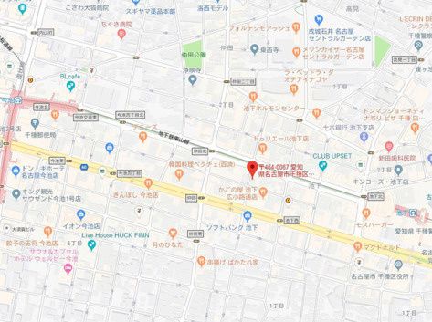 前田ビルの地図