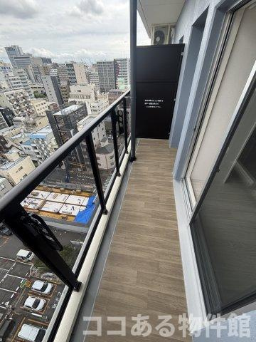 スワンズシティ神戸湊川 IIのバルコニー