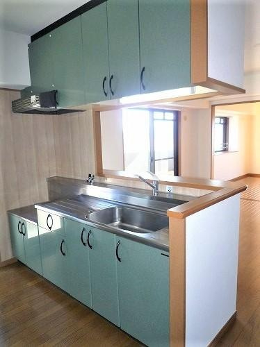 福岡市博多区東平尾２丁目の賃貸マンションのキッチン|物件の画像4