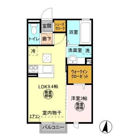 大黒屋　十五番館の間取り