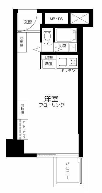 ソフトタウン赤坂の間取り|間取りです。
