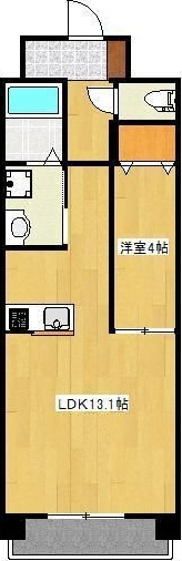 クロノス32小沢町の間取り