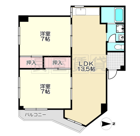 【間取り】 | ST PLAZA ARAHATA